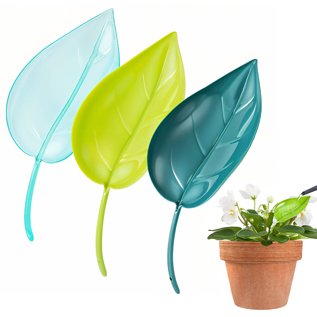 HASTHIP 3Pcs Small Plant Pot Watering Tools Slow Watering Tool Creative Decorative Leaf Shape Watering Gentle Watering Channel Funnel for Indoor Plants Small Desk Plant Office Plant HASTHIP 3Pcs Small Plant Pot Watering Tools Slow Watering Tool Creative Decorative Leaf Shape Watering Gentle Watering Channel Funnel for Indoor Plants Small Desk Plant Office Plant